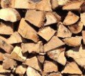 Dry hardwood firewood split very large